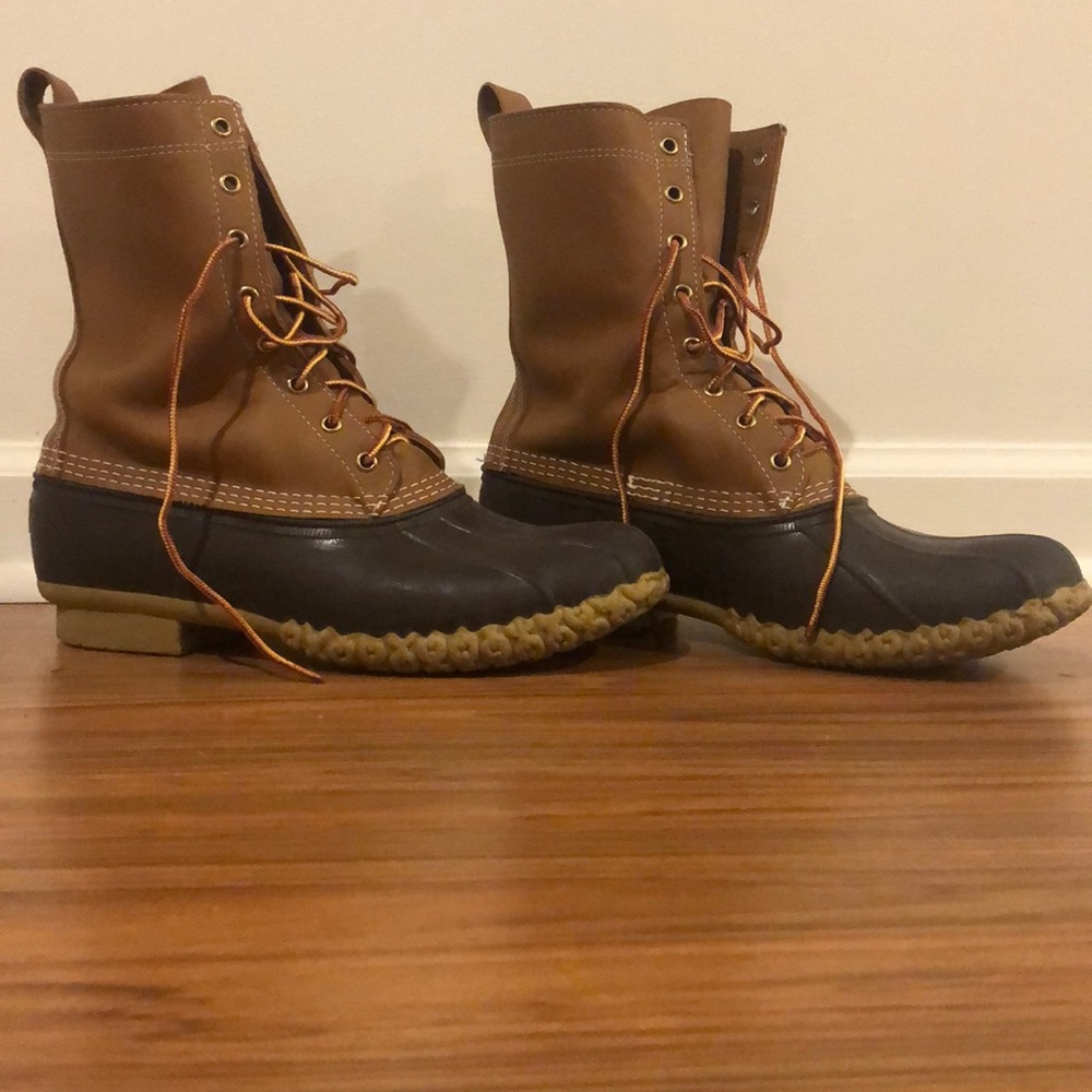 L.L Bean Duck Boots Men size 11